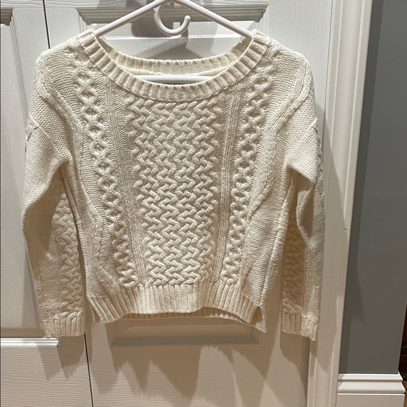 LC Lauren Conrad Sweaters - LC Lauren Conrad Ivory Cable Knit Sweater
